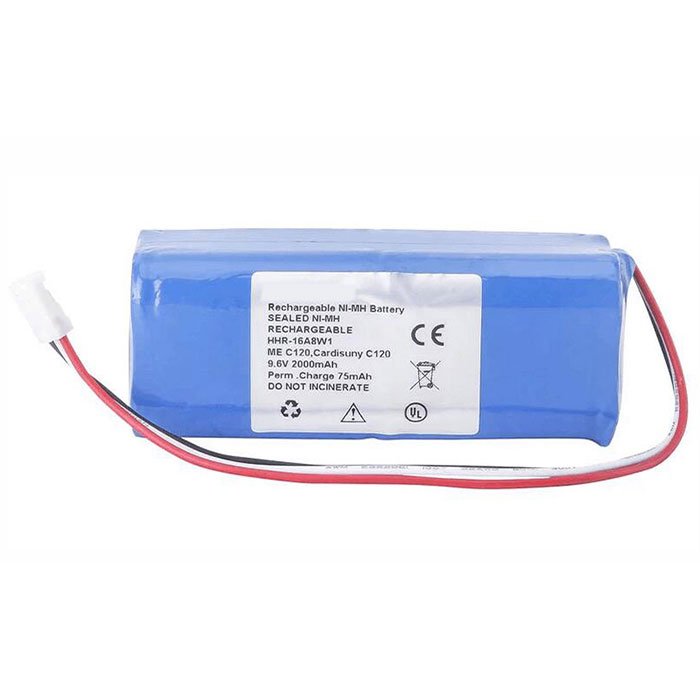 Replace Fukuda HHR16A8W1 Equipment battery