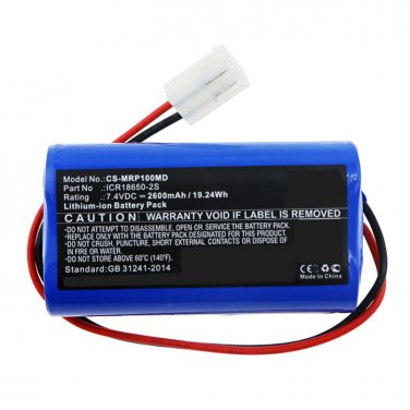 Replace Mindray ICR18650-2S Equipment battery