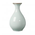 Living room flower arrangement pot shape cracked ceramic vase