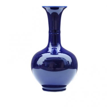 Jingdezhen color glaze royal ice cracked ceramic vase modern fashion