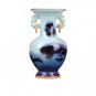 Jun porcelain two ears kiln change ceramic vase