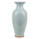 Jun porcelain cracked glaze white ceramic vases