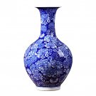 Blue and white ceramic antique vase for flowers multiple styles Blue and white ceramic antique vase for flowers multiple styles