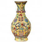 Vintage gossip rotating ceramic vase ornaments for living room