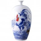 Designer hand painted new chinese style flower vase for living room Designer hand painted new chinese style flower vase for living room