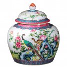 Jingdezhen enamel color tea pot ceramic empty sealed pot in kitchen