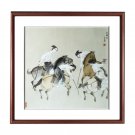 Hand painted figure porcelain plate painting for sofa background wall