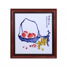 Jingdezhen hanging porcelain plate painting restaurant study room