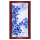 Jingdezhen hand-painted porcelain plate painting home living room
