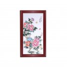 Jingdezhen hand-painted porcelain plate painting sofa background wall