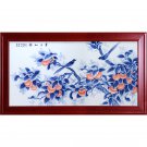 Jingdezhen hand-painted porcelain plate painting living room aisle
