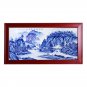 Jingdezhen hanging porcelain plate painting landscape wall decoration