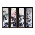 Jingdezhen spring summer autumn winter porcelain panel paintings home