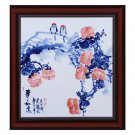 Jingdezhen everything goes well porcelain plate painting dining room