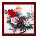 Jingdezhen flowers porcelain plate painting dining room restaurant