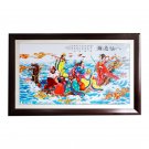 Jingdezhen eight immortals crossing the sea ceramic plate painting