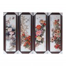 Jingdezhen birds and flowers ceramic painting hotel club teahouse home