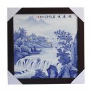 Jingdezhen landscape decorative ceramic painting hotel club teahouse