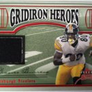 Plaxico Buress 2004 Fleer Gridiron Heores Jersey Card