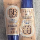 4 New RIMMEL LONDON BB Cream 9-IN-1 Skin Perfection Super Makeup Light Exp 2017