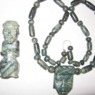 Artifact antique Jade necklace amulet talisman