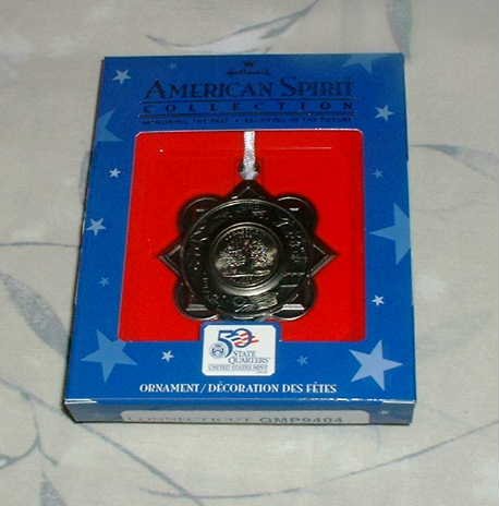 Hallmark Connecticut State Quarter Ornament CT