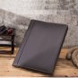 iPad Leather Zipper Carrying Portfolio Case,iPad Travelling Folio in Crazy Horse Leather