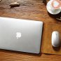 Leather Macbook Laptop Sleeve Case with Leather Mouse Pad in Crazy Horse Leather