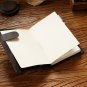 A5 Refillable Leather Cover,Travelling Folio Planner in Crazy Horse Leather