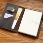 A6 Refillable Notebook Leather Cover,Leather Folio Planner in Crazy Horse Leather