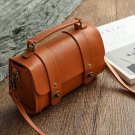 Leather Lady Shoulder Bag,Crossbody Small Messenger Bag in Vegetable tanned leather