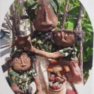 OOP Primitive Mammy and Girls Doll Pattern