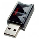Cellet Black USB microSD Card Reader (for microSD/microSDHC cards only)