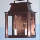 reproduction pagoda style wall light