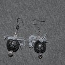 Lace and Bead Earrings