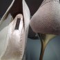 Louis Vuitton Canvas Open-Toe Heels