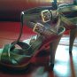 Gucci Bronze Leather Heels