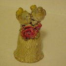 BEAUTIFUL BRAND NEW LOVE BIRDS PORCELAIN BELL BEAUTIFUL BRAND NEW LOVE BIRDS PORCELAIN BELL