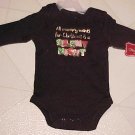 NEW MOMMY WANTS SILENT NIGHT SZ 0-3 MO CREEPER ROMPER NEW MOMMY WANTS SILENT NIGHT SZ 0-3 MO CREEPER ROMPER
