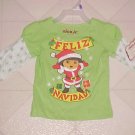 BRAND NEW 12 MO DORA THE EXPLORER CHRISTMAS T-SHIRT BRAND NEW 12 MO DORA THE EXPLORER CHRISTMAS T-SHIRT