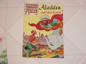 CLASSICS ILLUSTRATED JUNIOR ALADDIN #516 COMIC BOOK