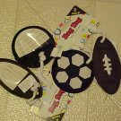 FUN BRAND NEW FOOTBALL SOCCER LUGGAGE BAG TAG FUN BRAND NEW FOOTBALL SOCCER LUGGAGE BAG TAG