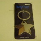 BRAND NEW CHROME STAR SHAPED KEYCHAIN KEY HOLDER BRAND NEW CHROME STAR SHAPED KEYCHAIN KEY HOLDER