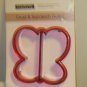 BRAND NEW RED BUTTERFLY SHAPED CRUST & SANDWICH CUTTER KITCHEN UTENSIL
