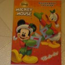 BRAND NEW DISNEY MICKEY MOUSE FA-LA-LA CHRISTMAS THEMED COLORING ACTIVITY BOOK