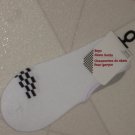 Brand New White Boys Sz 6-8 Skate Crew Socks Also Fit Women Size 9-11