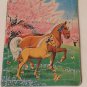 Puzzle Saalfield Horse Pony Cherr Tree Frame Tray Blossoms Parents Magazine