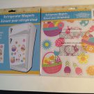 New in Package Refrigerator Magnets Set 15 Easter Eggs Baskets Decorations