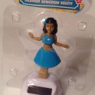 New Hula Girl Solar Sun Powered Dancing Hawaiian Blue Skirt Wiggles Hips Hawaii New Hula Girl Solar Sun Powered Dancing Hawaiian Blue Skirt Wiggles Hips Hawaii