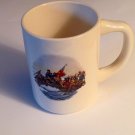 Vintage Coffee Tea Mug George Washington Crossing The Delaware River Porcelain Vintage Coffee Tea Mug George Washington Crossing The Delaware River Porcelain